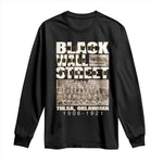 Never Forget Greenwood Black Wall Street Long Sleeve Shirt Black History
