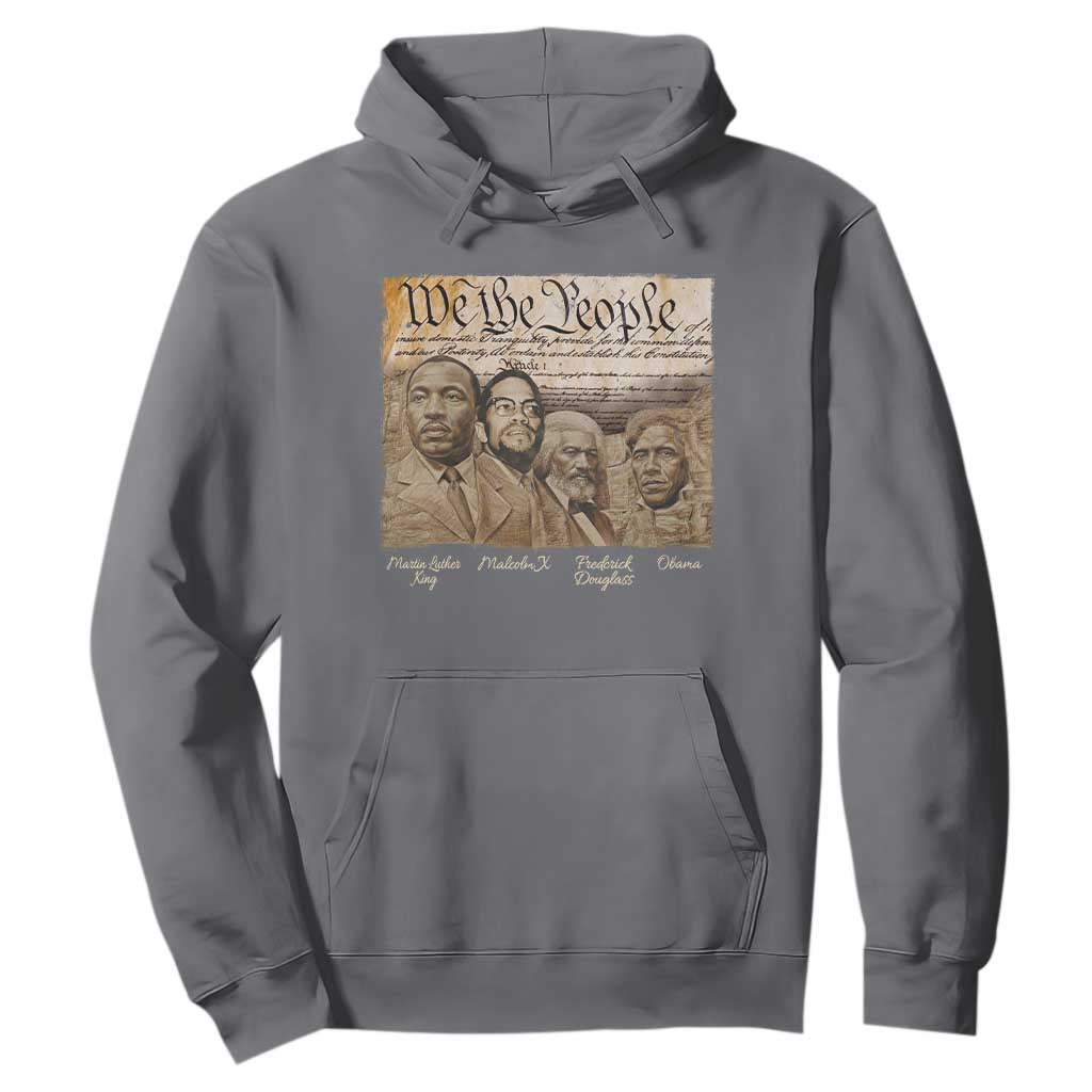 Civil Right Leaders Hoodie Martin Luther King Malcolm X Frederick Douglass Obama Black History Month