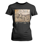 Civil Right Leaders T Shirt For Women Martin Luther King Malcolm X Frederick Douglass Obama Black History Month
