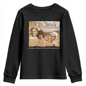 Black Women Leaders Youth Sweatshirt Harriet Tubman Shirley Fannie Hamer Sojourner Truth Black History Month