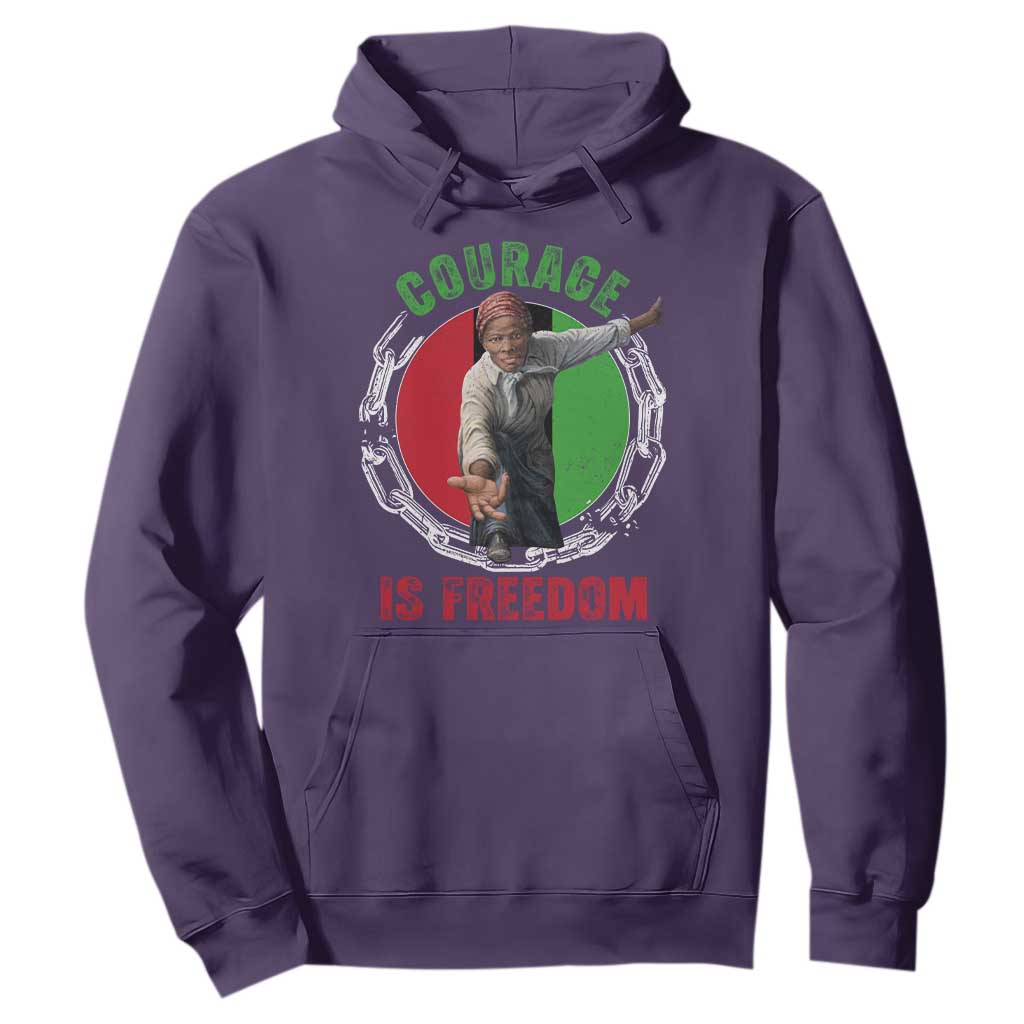 Harriet Tubman Hoodie Courage Is Freedom Black History Hero