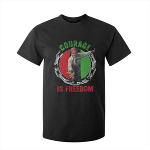 Harriet Tubman T Shirt For Kid Courage Is Freedom Black History Hero