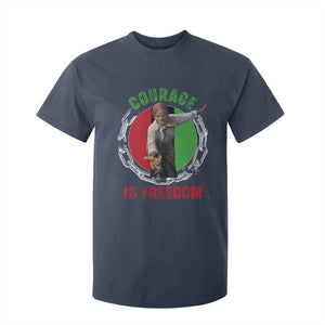 Harriet Tubman T Shirt For Kid Courage Is Freedom Black History Hero