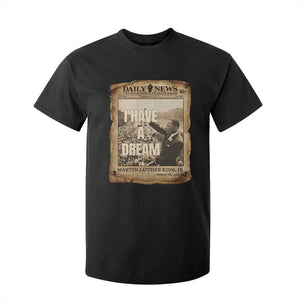 I Have A Dream Martin Luther King MLK Day T Shirt For Kid March On Washington Black History