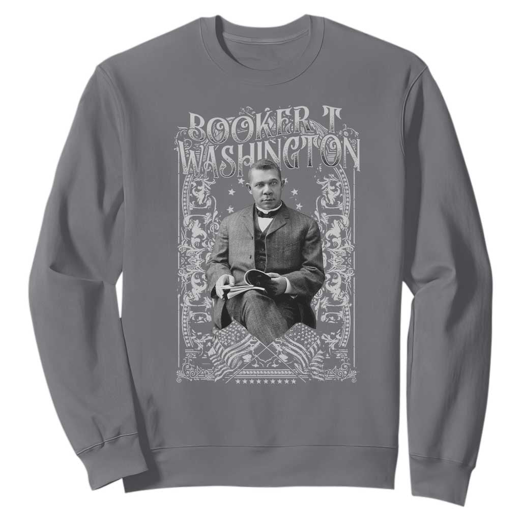 Booker Taliaferro Washington Sweatshirt African American Educator Black History