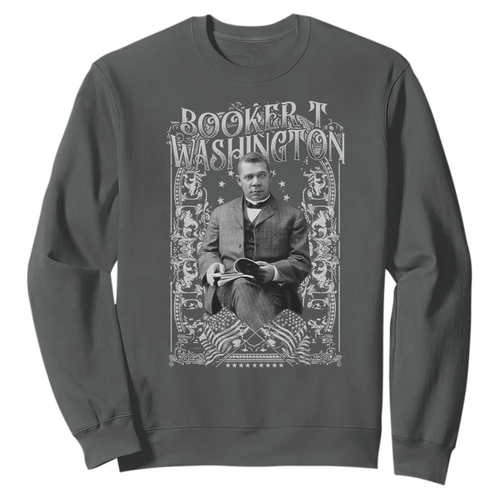 Booker Taliaferro Washington Sweatshirt African American Educator Black History