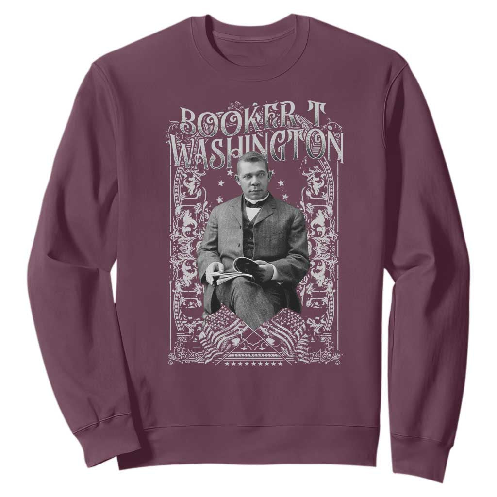 Booker Taliaferro Washington Sweatshirt African American Educator Black History