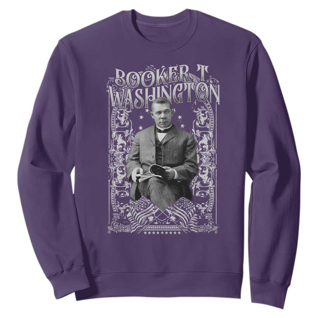 Booker Taliaferro Washington Sweatshirt African American Educator Black History