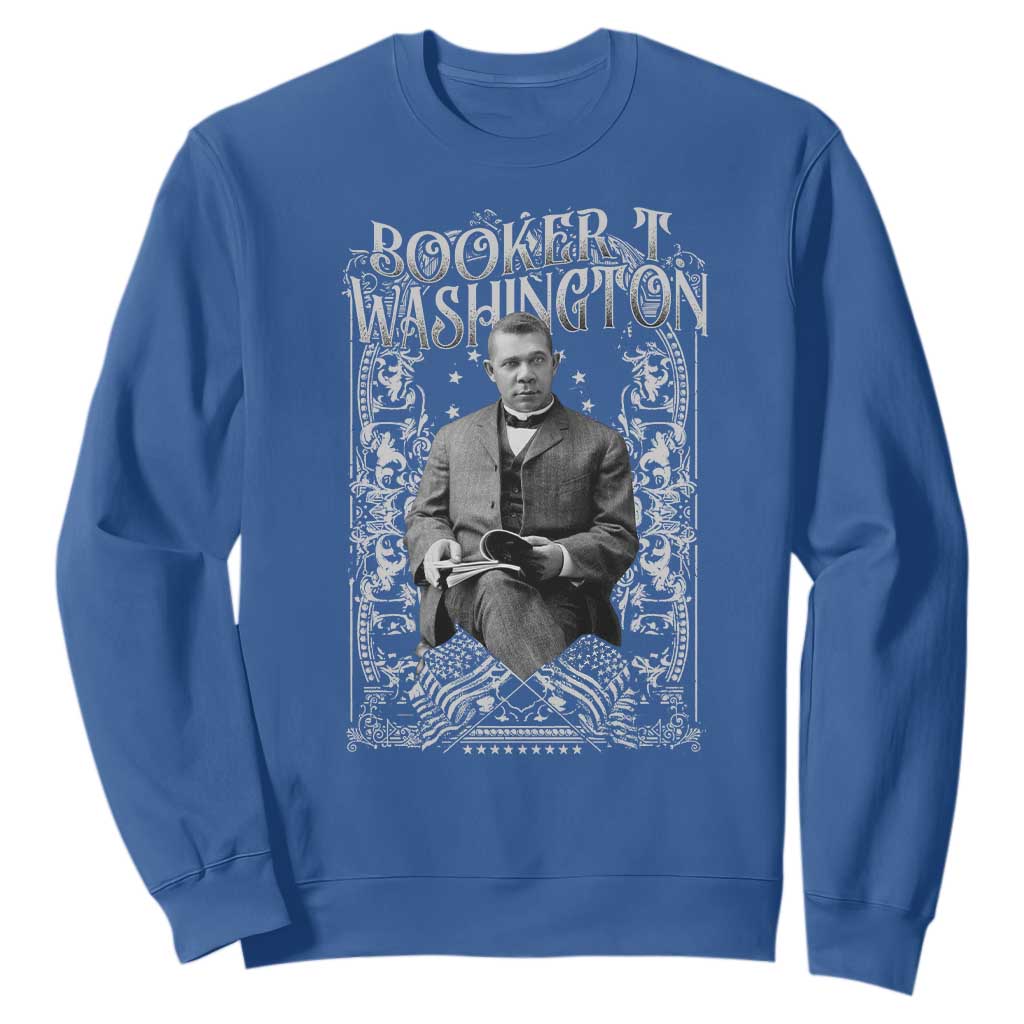 Booker Taliaferro Washington Sweatshirt African American Educator Black History