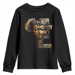 Our History Didn't Start At Slavery Youth Sweatshirt Black History Ancient Egyptian