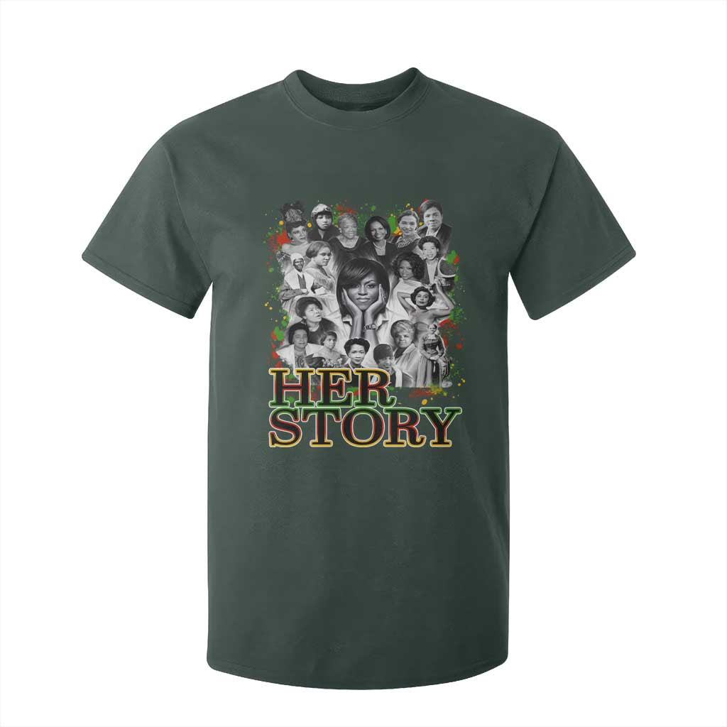Black Women History T Shirt For Kid Her Story African American Month