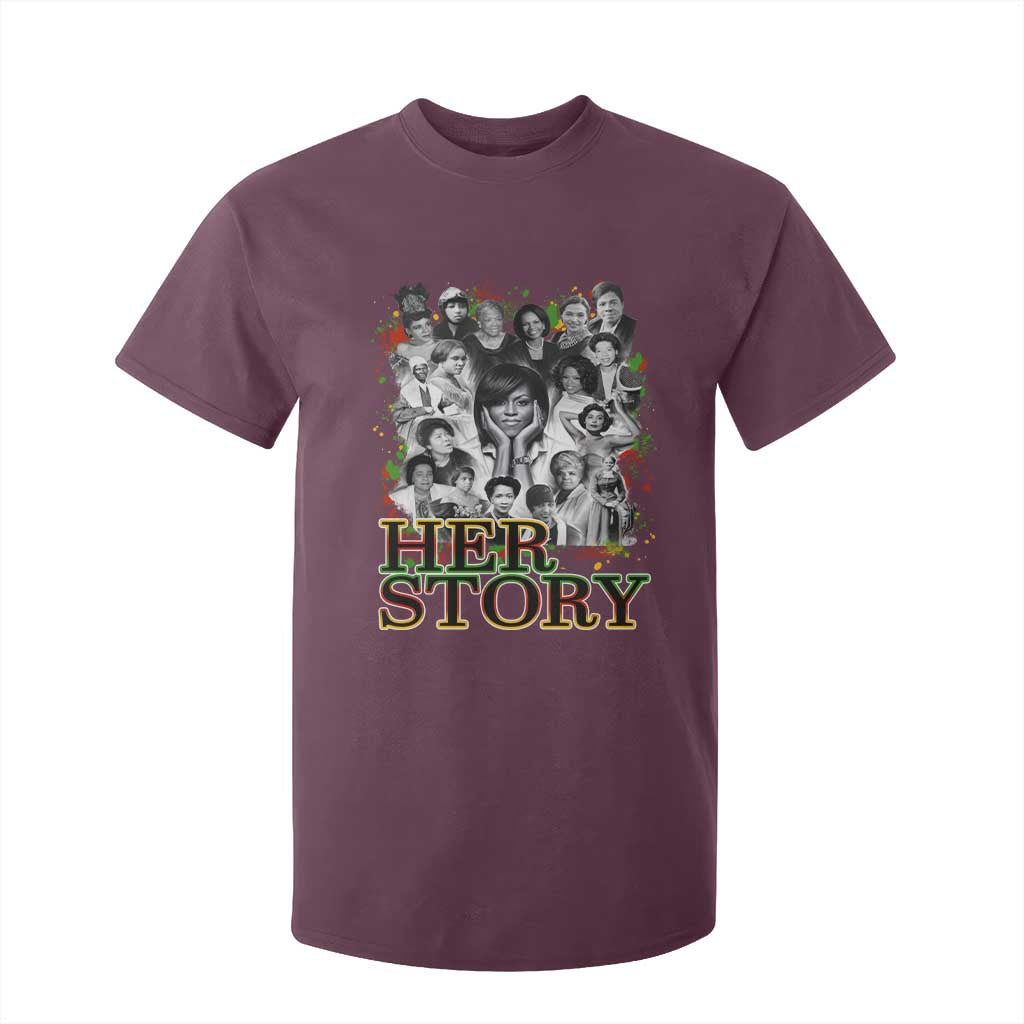 Black Women History T Shirt For Kid Her Story African American Month