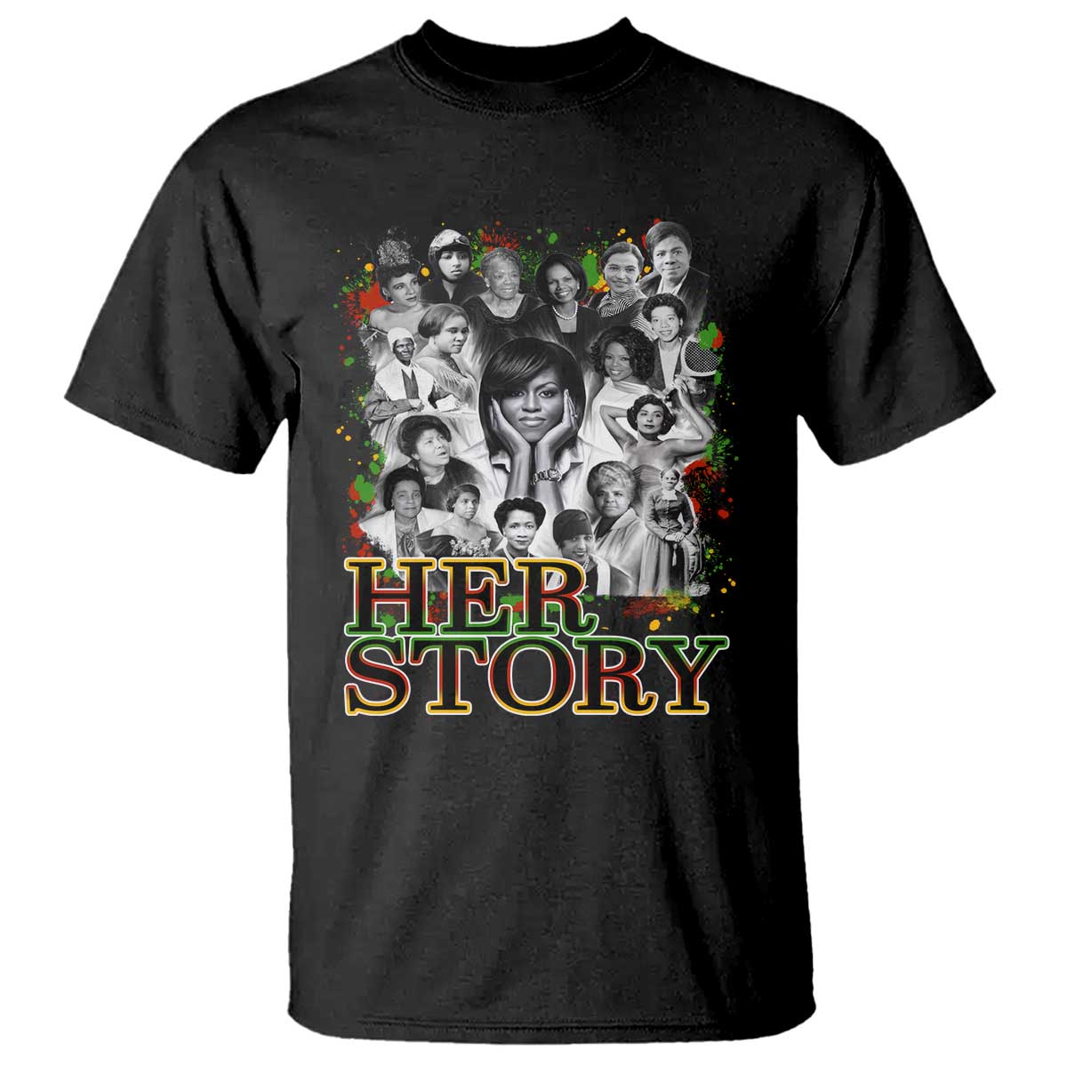 Black Women History T Shirt Her Story African American Month