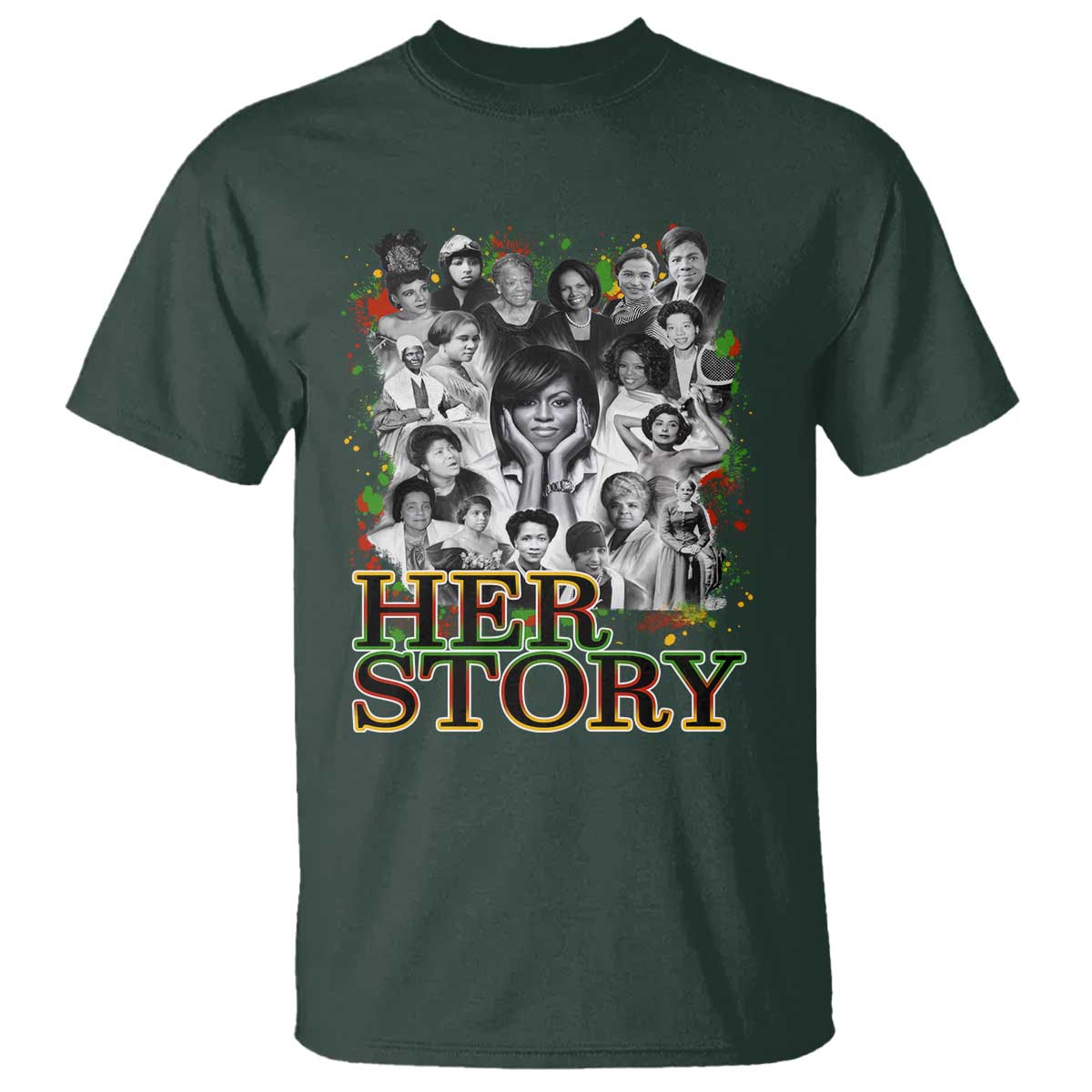 Black Women History T Shirt Her Story African American Month