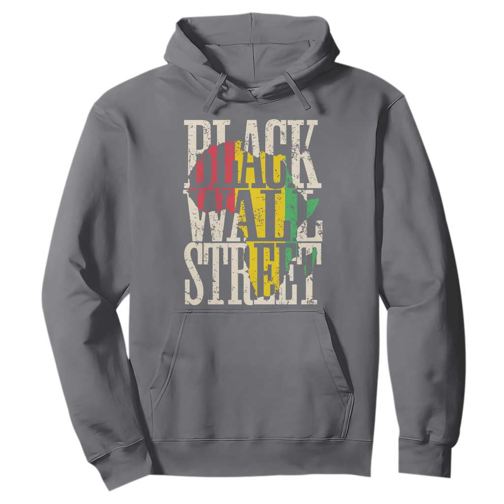 Black Wall Street Hoodie Tulsa Oklahoma Black History Month Africa Map African American Heritage