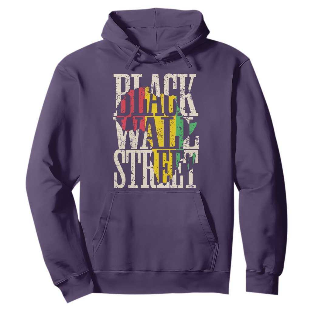 Black Wall Street Hoodie Tulsa Oklahoma Black History Month Africa Map African American Heritage