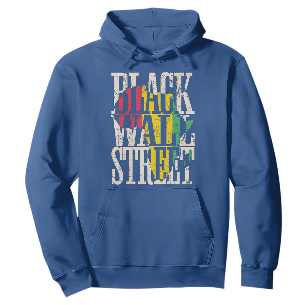 Black Wall Street Hoodie Tulsa Oklahoma Black History Month Africa Map African American Heritage