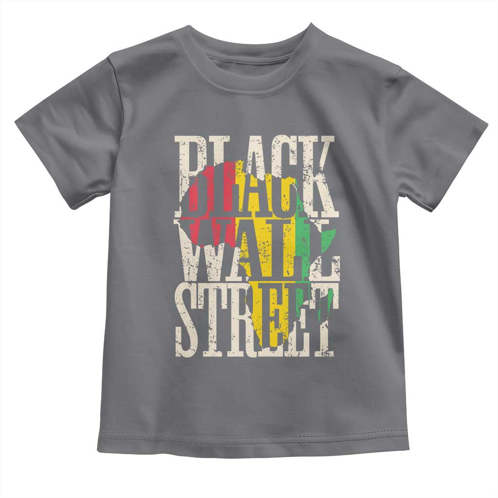 Black Wall Street Toddler T Shirt Tulsa Oklahoma Black History Month Africa Map African American Heritage