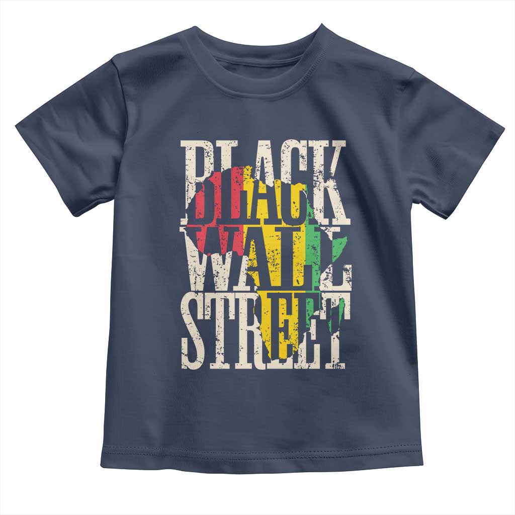 Black Wall Street Toddler T Shirt Tulsa Oklahoma Black History Month Africa Map African American Heritage