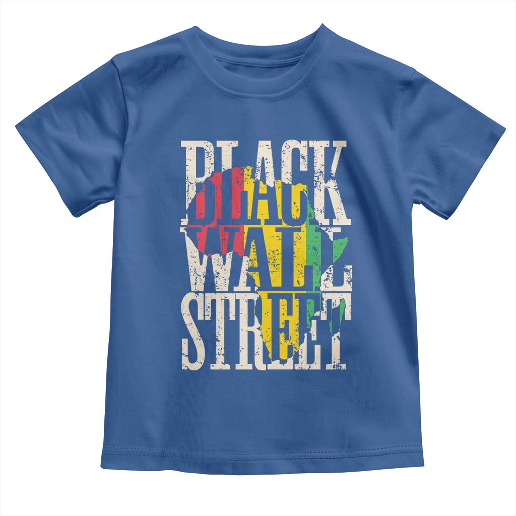 Black Wall Street Toddler T Shirt Tulsa Oklahoma Black History Month Africa Map African American Heritage
