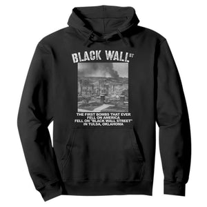 Black Wall Street First Bombs Hoodie Tulsa Oklahoma Black History Month African American Heritage