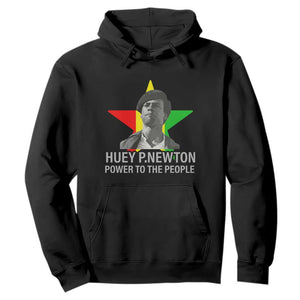 Huey P.Newton Power To The People Hoodie Black Panther Party Black History