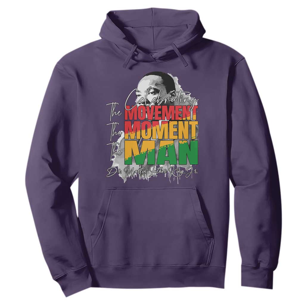 Martin Luther King Jr Hoodie Celebrating The Movement Moment The Man