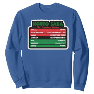 Nguzo Saba The 7 Principles Of Kwanzaa African American Sweatshirt