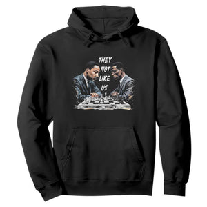 Martin Luther King Malcolm X Hoodie They Not Like Us Black Leaders