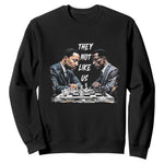 Martin Luther King Malcolm X Sweatshirt They Not Like Us Black Leaders
