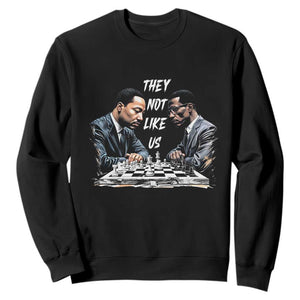 Martin Luther King Malcolm X Sweatshirt They Not Like Us Black Leaders