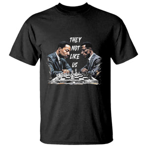 Martin Luther King Malcolm X T Shirt They Not Like Us Black Leaders