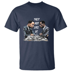 Martin Luther King Malcolm X T Shirt They Not Like Us Black Leaders