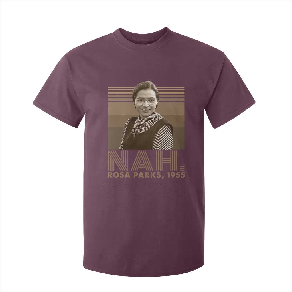 Rosa Parks Quote T Shirt For Kid Nah 1955 Melanin Black History Month
