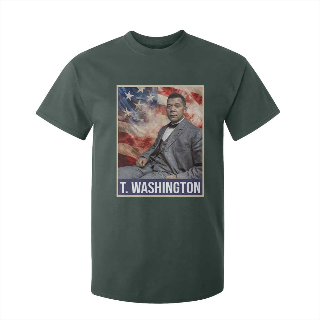 Booker Taliaferro Washington T Shirt For Kid African American Educator Black History Month