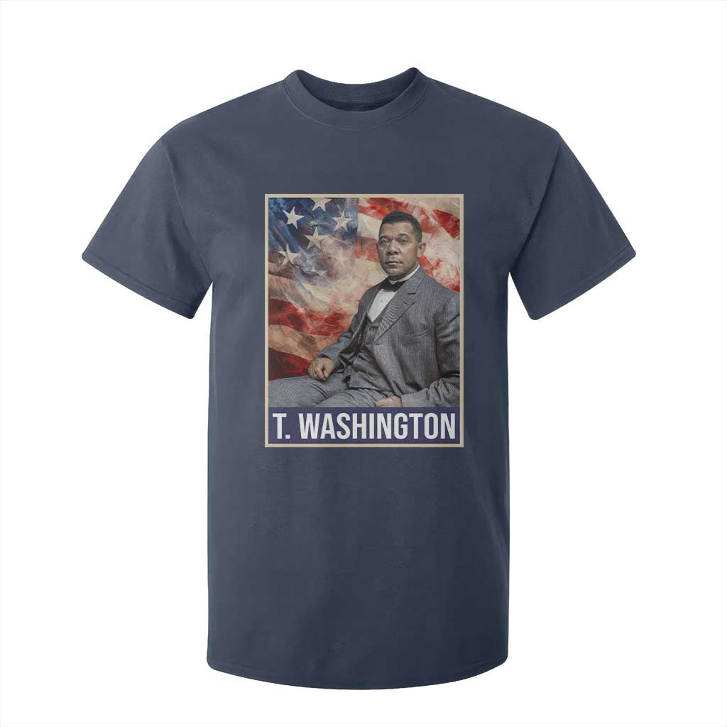 Booker Taliaferro Washington T Shirt For Kid African American Educator Black History Month
