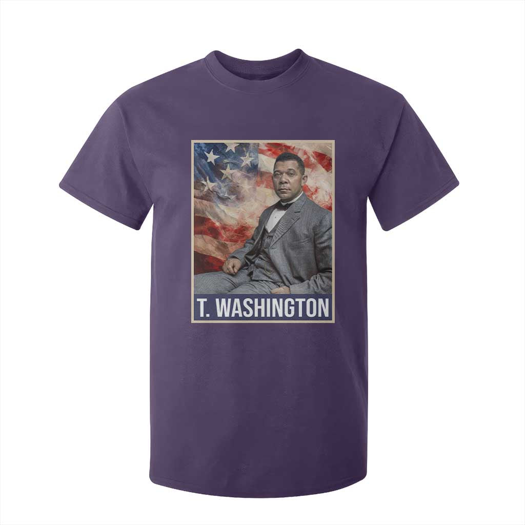 Booker Taliaferro Washington T Shirt For Kid African American Educator Black History Month