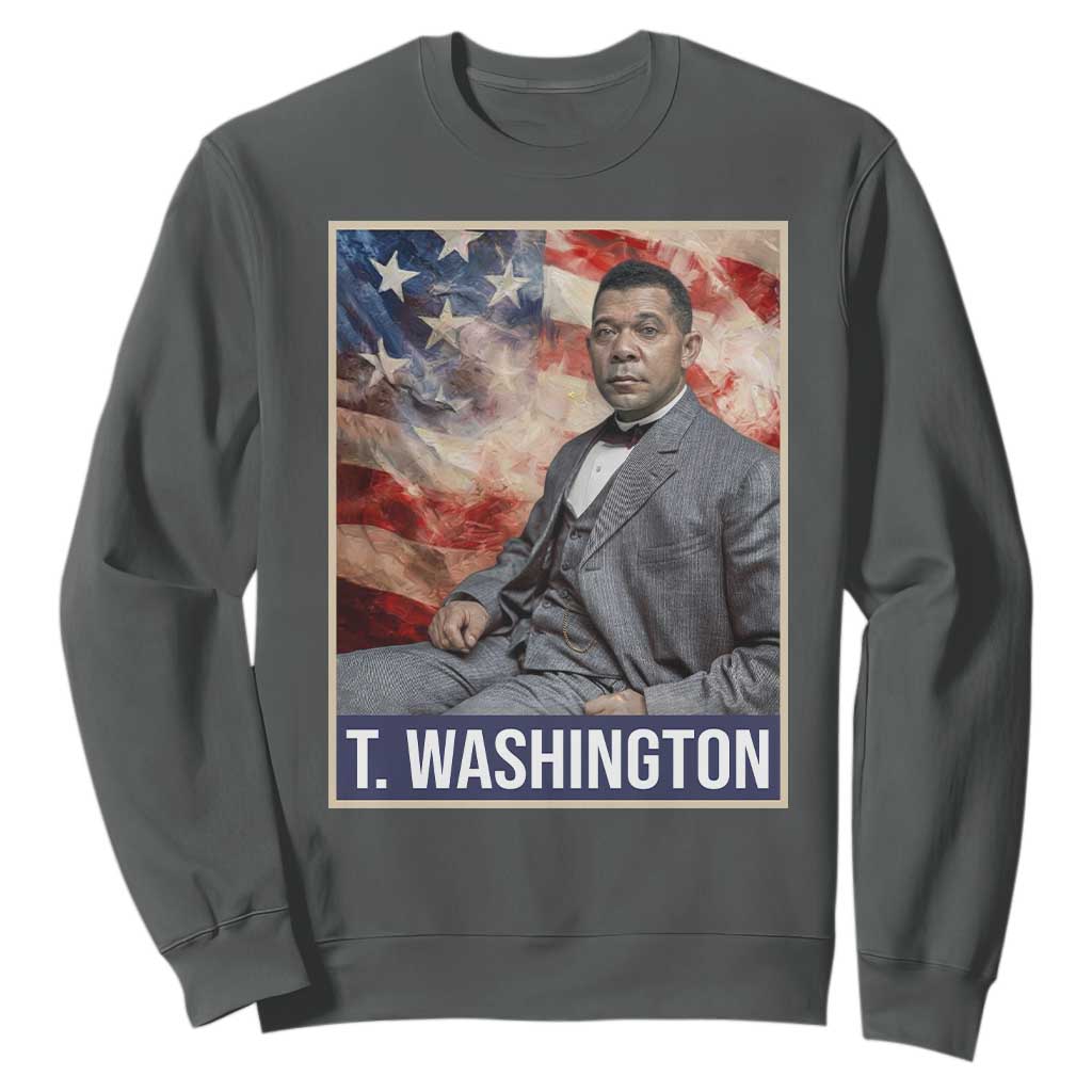 Booker Taliaferro Washington Sweatshirt African American Educator Black History Month