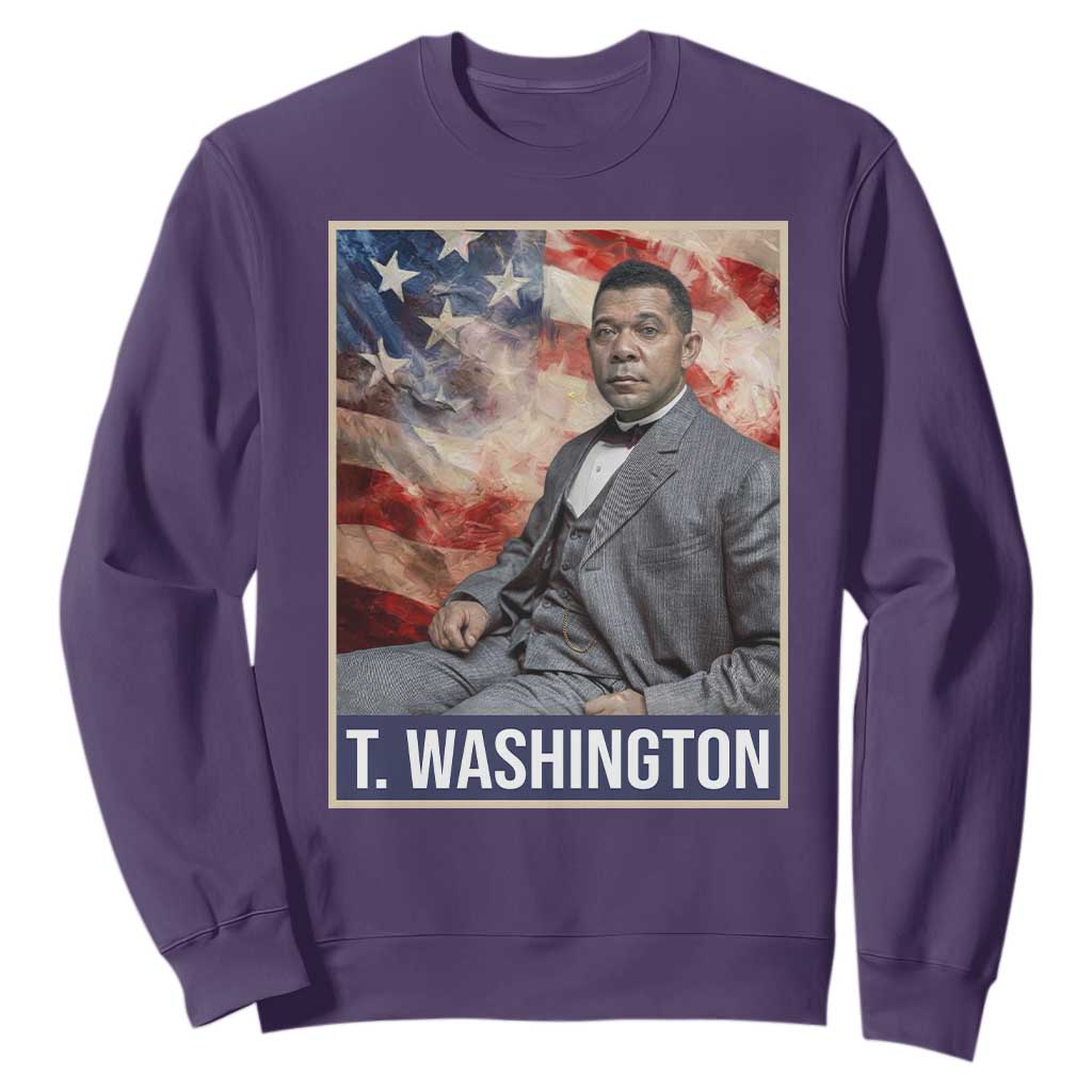 Booker Taliaferro Washington Sweatshirt African American Educator Black History Month
