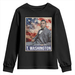 Booker Taliaferro Washington Youth Sweatshirt African American Educator Black History Month
