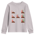 Kwanzaa Kinara Seven Candles African American Holiday Youth Sweatshirt - African Pride
