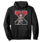 Malcolm X Black Liberation Flag Black History Month Hoodie