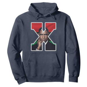 Malcolm X Black Liberation Flag Black History Month Hoodie