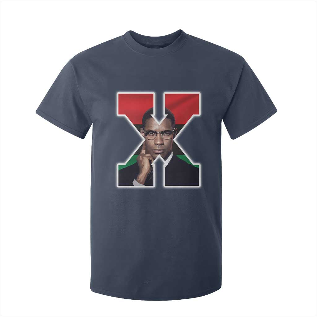 Malcolm X Black Liberation Flag Black History Month T Shirt For Kid