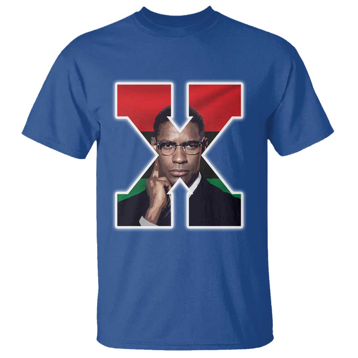 Malcolm X Black Liberation Flag Black History Month T Shirt