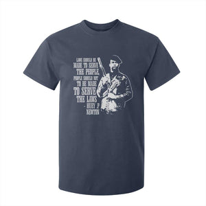 Huey P.Newton Quote T Shirt For Kid People Should Not To Be Made To Serve The Laws Black History Month Black Panther Party