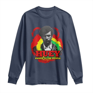 Huey P Newton Long Sleeve Shirt Power To The People Black History