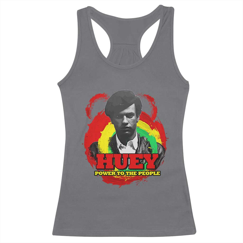 Huey P Newton Racerback Tank Top Power To The People Black History