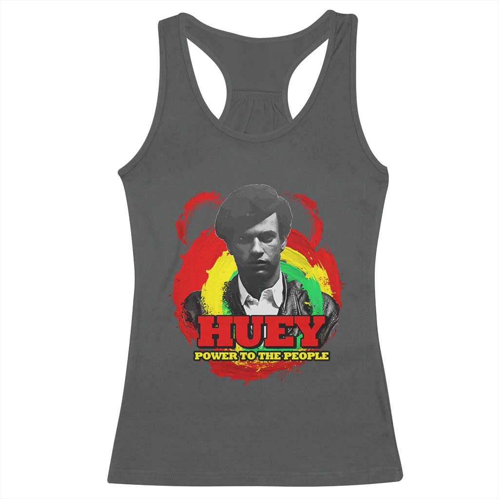 Huey P Newton Racerback Tank Top Power To The People Black History