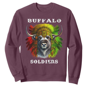 Buffalo Soldiers Sweatshirt African American Heros Black History